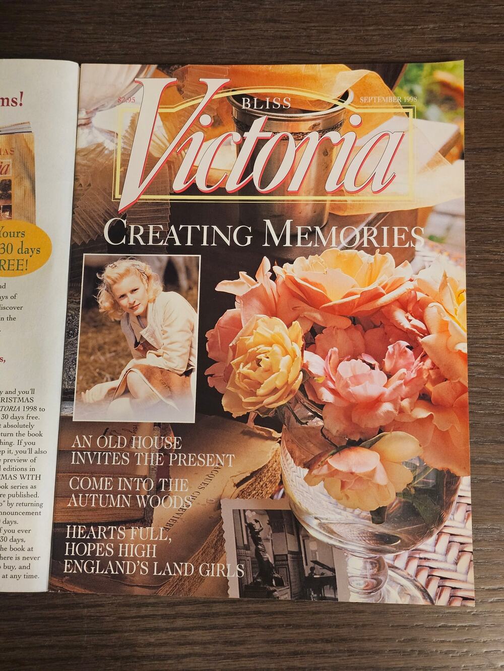 Bliss Victoria Magazine September 1998 Creating Memories